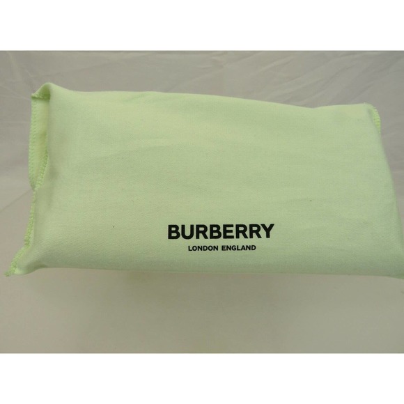 BURBERRY ALVINGTON LIMESTONE SMOOTH LEATHER GOLD LOGO ZIP AROUND WALLET ITALY - Picture 12 of 12